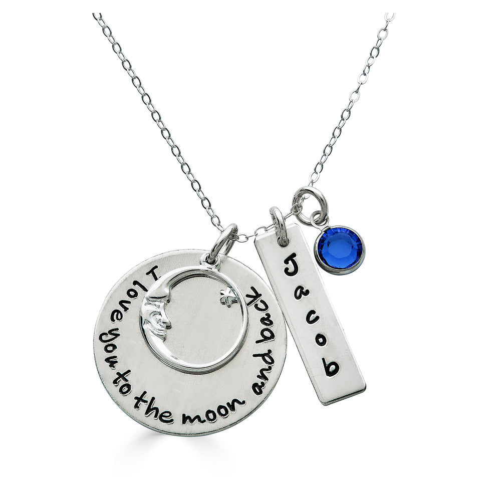I Love You To The Moon And Back Necklace