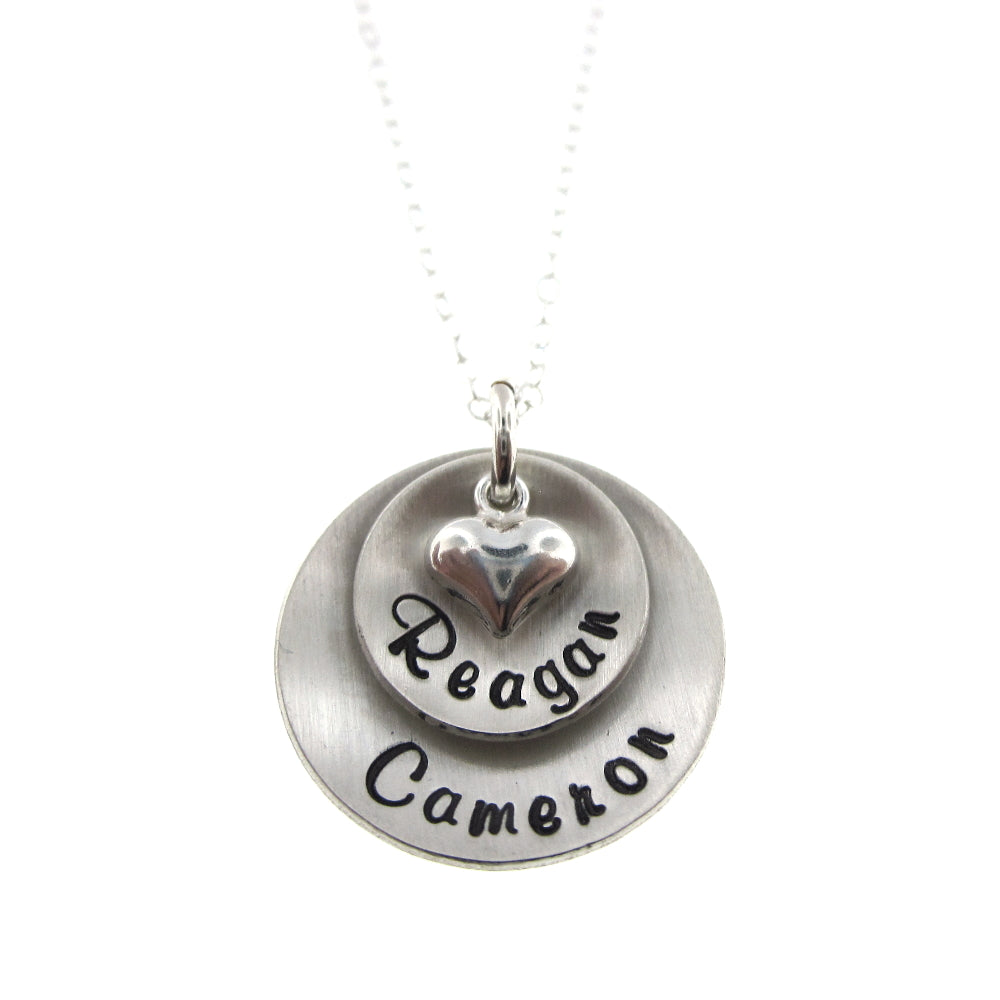 Personalized Necklace - Up to Five Discs